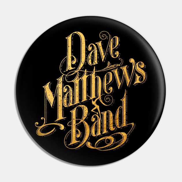 Dave Matthews Band Gold Pin by mashudibos