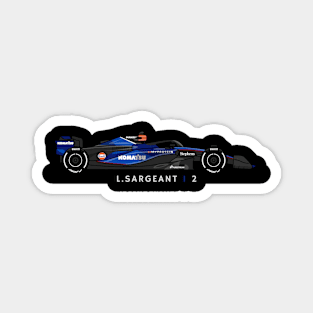 F1  Racing Logan Sargeant Williams Fan shirt Magnet