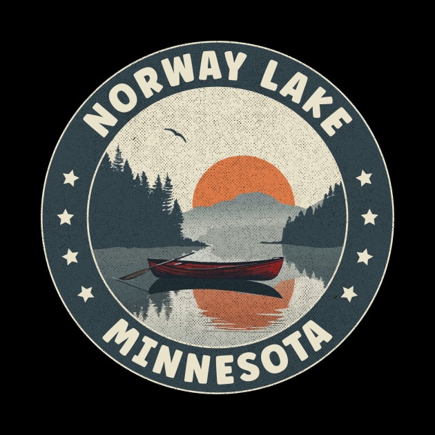 Norway Lake Minnesota Sunset by turtlestart