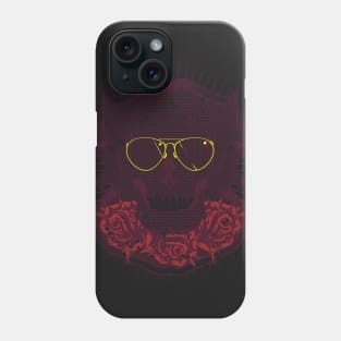 Skull With Sunglasses Phone Case