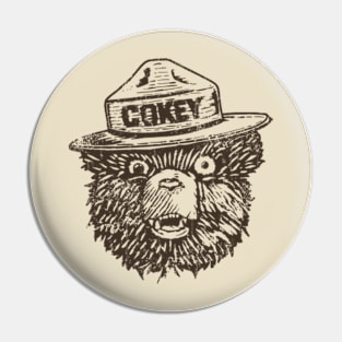 Cokey the Bear Pin