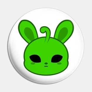 Cute Alien Bunny Pin