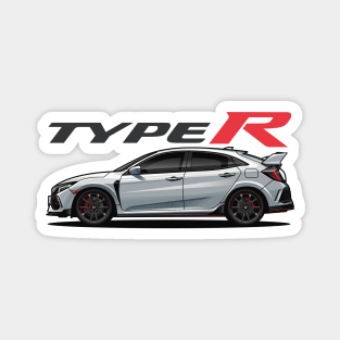 Civic Type R (White Snow) Magnet