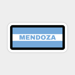 Mendoza City in Argentina Flag Magnet