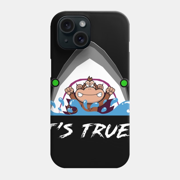 MONKEY SHARK Phone Case by CaptainFalcore