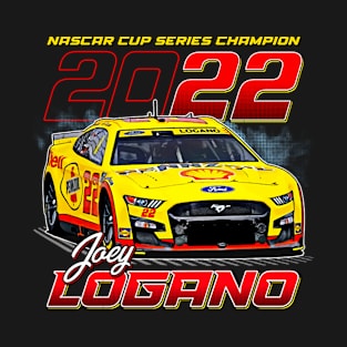 Joey Logano 22 Champion T-Shirt