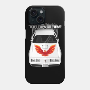 Firebird Trans Am 79-81 - white and orange Phone Case