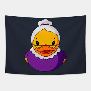 Grandma Rubber Duck Tapestry