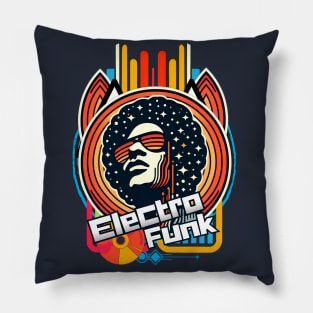 Retro Electro Funk Pillow