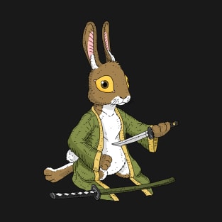 samurai rabbit commit sudoku T-Shirt