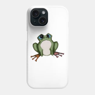 Cute Frog Drawing Phone Case