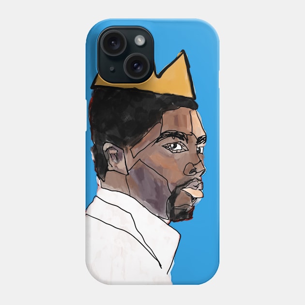 Black Boy Magic Phone Case by Juba Art