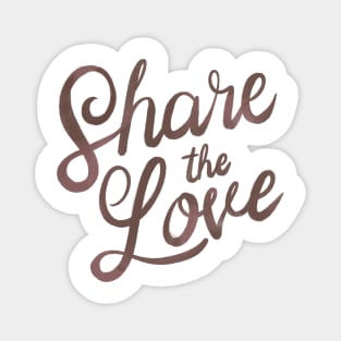 Share the love Magnet