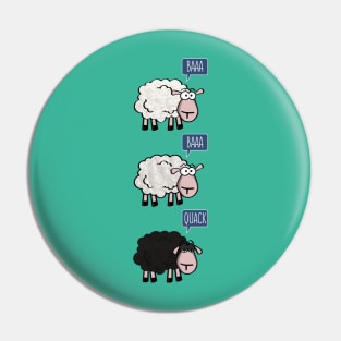 Rebel Sheep Pin