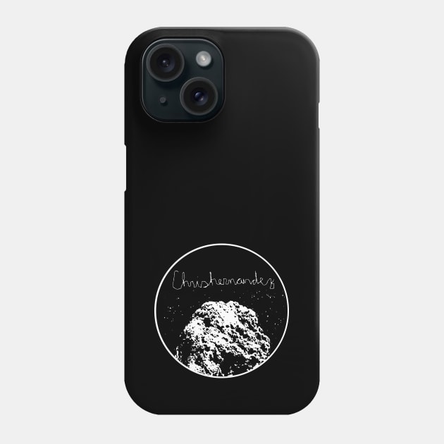 Chris Hernandez Artist (white print) Phone Case by HRNDZ