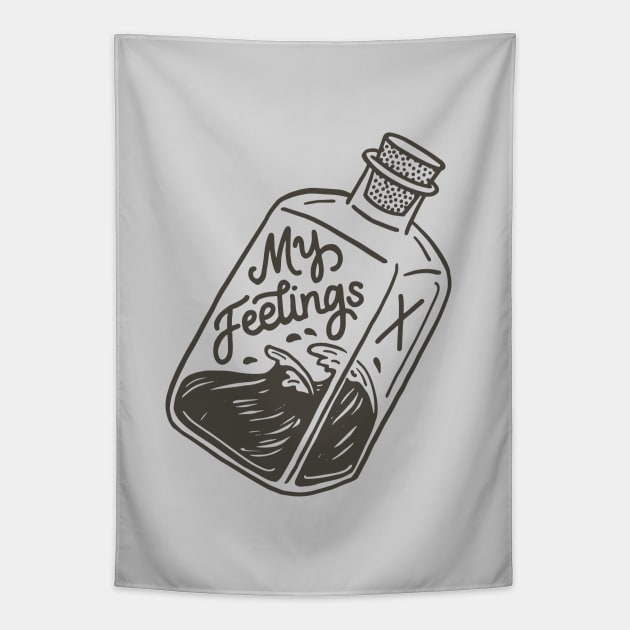 My Feelings Tapestry by mscarlett