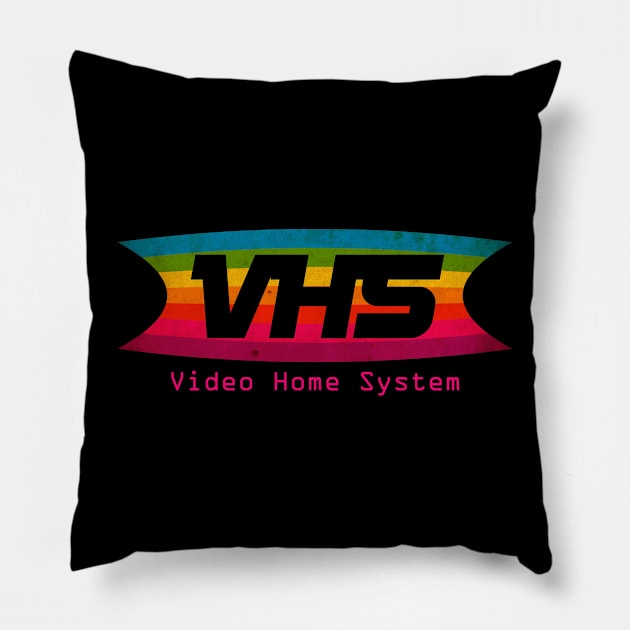 Video Home System Pillow by CTShirts