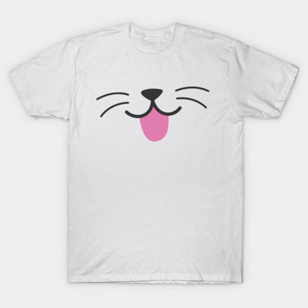 Cat Mouth Face Mask Cute And Funny Mask Cat Face Mask T Shirt Teepublic