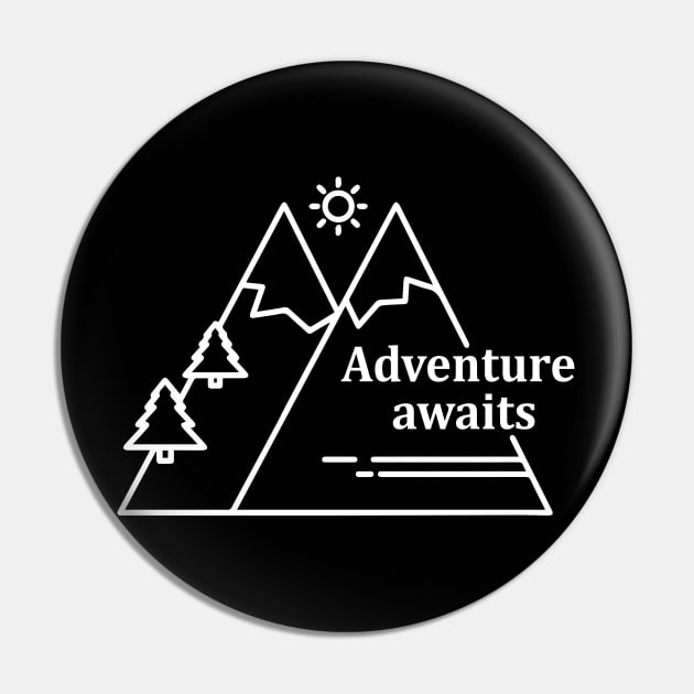 Adventure Awaits Pin by Julorzo