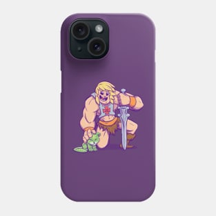 He Man and cringer Phone Case