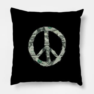 Real peace is MONEY Pillow