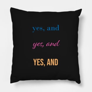 Yes, and x3 in color Pillow