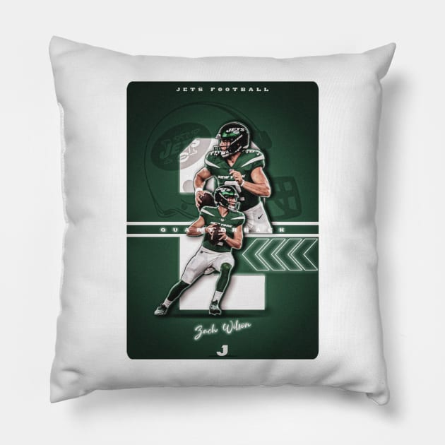 Zach Wilson 2 Pillow by NFLapparel