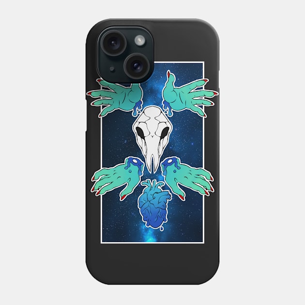Extraterrestrial Whispers Phone Case by C0RT0