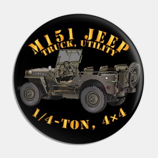 M151 Jeep Pin