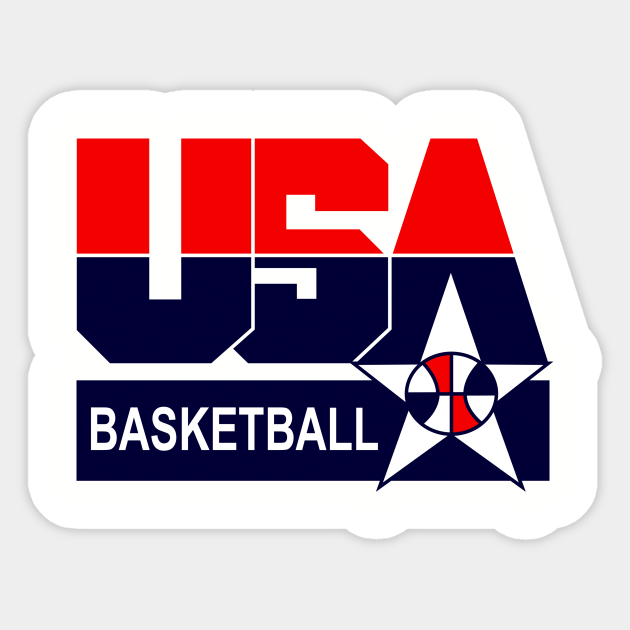 USA Bball America Basketball - Basketball - Sticker