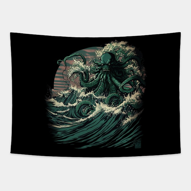 the wave Tapestry by rocknerd