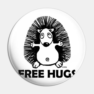 Free hugs Pin