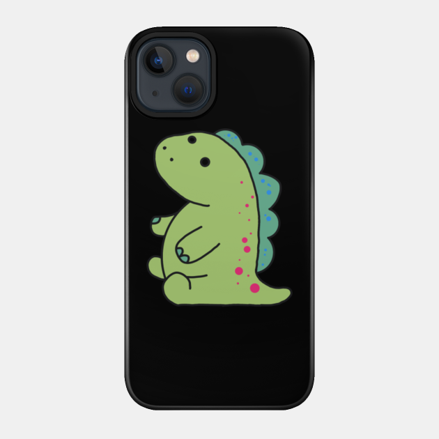 Cute Pickle Dinosaur - Dinosaur - Phone Case