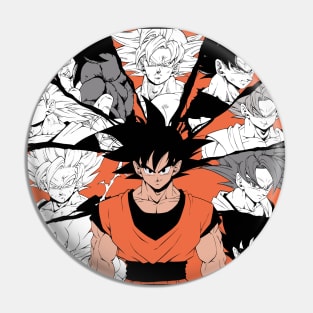 Son Goku all transformations Pin