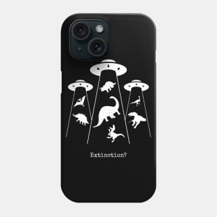 Dinosaurs Abduction Phone Case