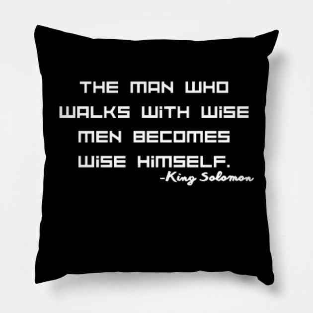 Book of Solomon's Wisdom Pillow by Luka's Closet