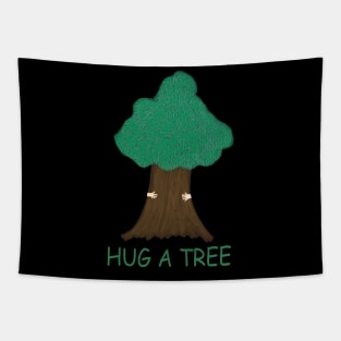 Hug A Tree Tapestry