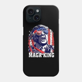 Anti Joe Biden Ultra Maga The Return Of The Great Maga King Phone Case