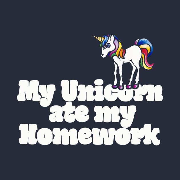 My unicorn ate my homework by bubbsnugg