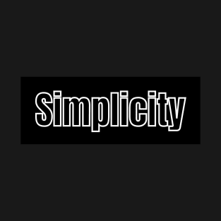 Simplicity T-Shirt