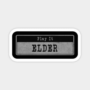 Elder Band // Vintage Fanart Magnet