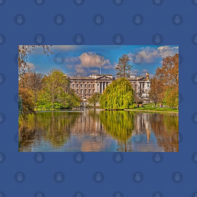 Buckingham Palace. View from St James Park. London by vadim19