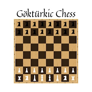 Gokturkic Chess T-Shirt