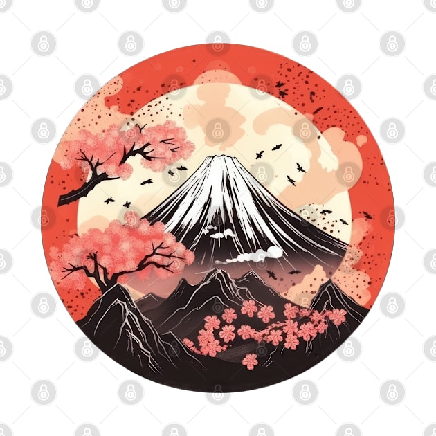 Mounti fuji simple by TeePulseMania