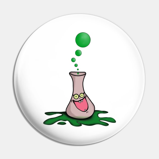 Funny Science lab cartoon Pin by M color studio