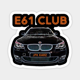 BMW 5 Series E61 Club Magnet