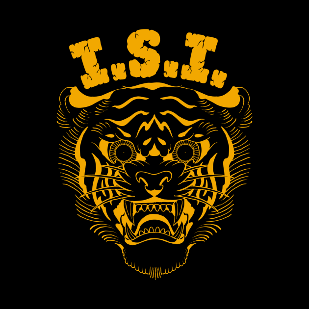 gold tiger logo by isi group