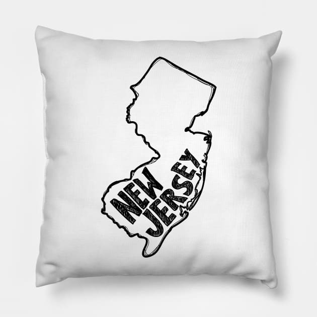 New Jersey Pillow by thefunkysoul