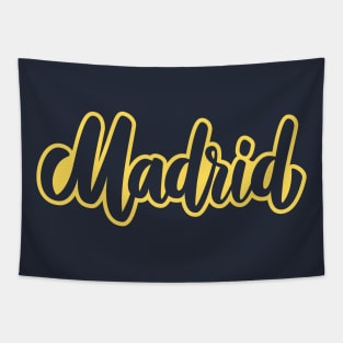 Madrid City Tapestry