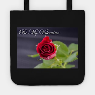 Red Rose - Be My Valentine Tote